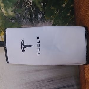 New! Tesla Armrest padded cover center console waterproof car accessory white